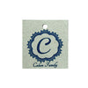 12 Silver Personalized Tags