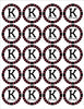 Sheet of 20 Personalized Circle Labels