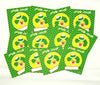 24 Green Clown Cards