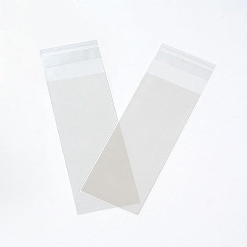 10 Cello bags with adhesive closure 1 7/8" x 4 3/4"
