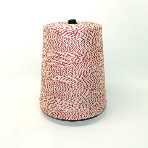 Bakers twine red and white 40 yds.