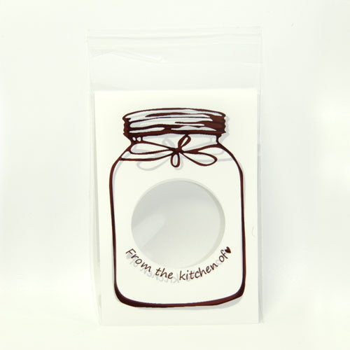 10 Cookie jar cello bags w/ adhesive closure 2.8" x 4"