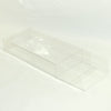 Clear box with tray insert 4 1/4" x 1 5/8" x 8 1/2"