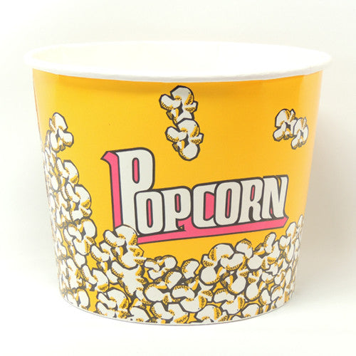 Popcorn bucket 7" D x 6 3/8" H